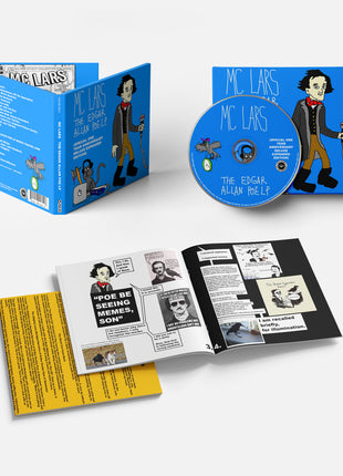 the album cover for Mc Lars - Edgar Allan Poe [Deluxe] (Aniv) (Exp)