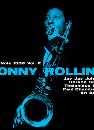 the album cover for Sonny Rollins - Sonny Rollins, Vol. 2 (Blue Note Tone Poet Series)
