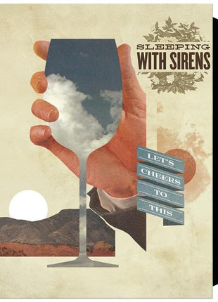 the album cover for Sleeping With Sirens - Let's Cheers To This