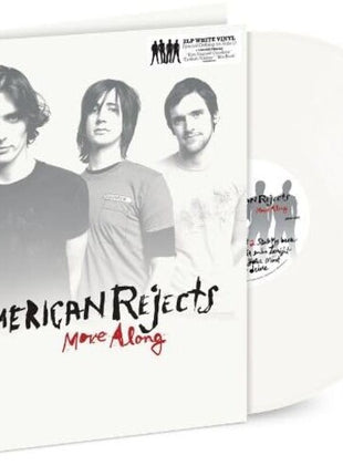 the album cover for All-American Rejects - Move Along [Colored Vinyl] [Deluxe] [Limited Edition] (Wht)