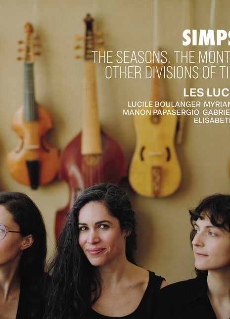 the album cover for Les Lucioles - Simpson: Seasons The Monthes & Other Divisions Of