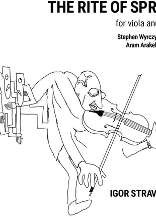 the album cover for Stephen Wyrczynski - Rite Of Spring