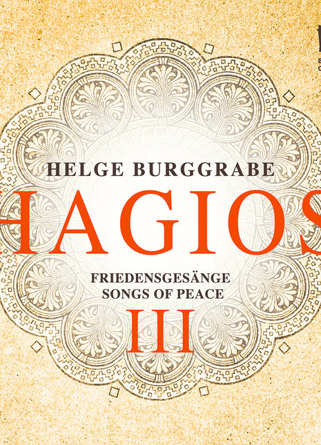 the album cover for Helge Burggrabe - Hagios Iii (Songs Of Peace)