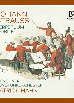 the album cover for Munchner Rundfunkorchester - Johann Strauss: Perpetuum Mobile