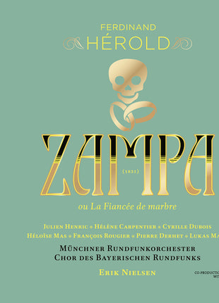 the album cover for Munchner Rundfunkorchester - Ferdinand Herold: Zampa Ou La Fiancee De Marbre