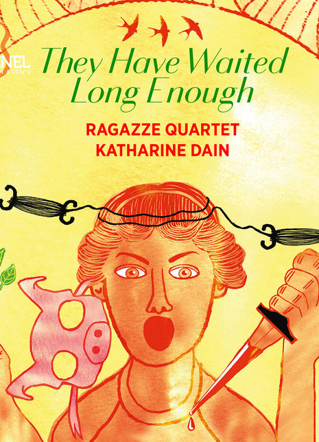 the album cover for Ragazze Quartet - They Have Waited Long Enough