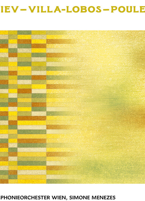 the album cover for Orf Radio-Symphonieorchester Wien - Prokofiev Villa-Lobos & Poulenc
