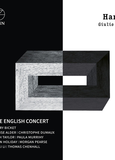the album cover for English Concert - Handel: Giulio Cesare
