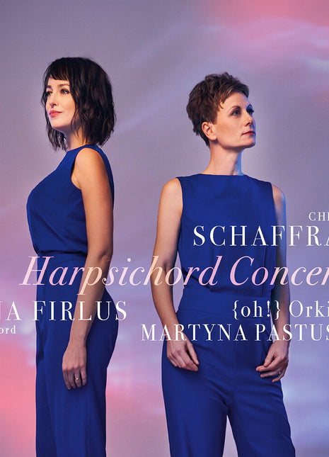 the album cover for Anna Firlus - Harpsichord Concertos