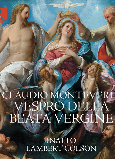 the album cover for InAlto - Monteverdi: Vespro Della Beata Vergine