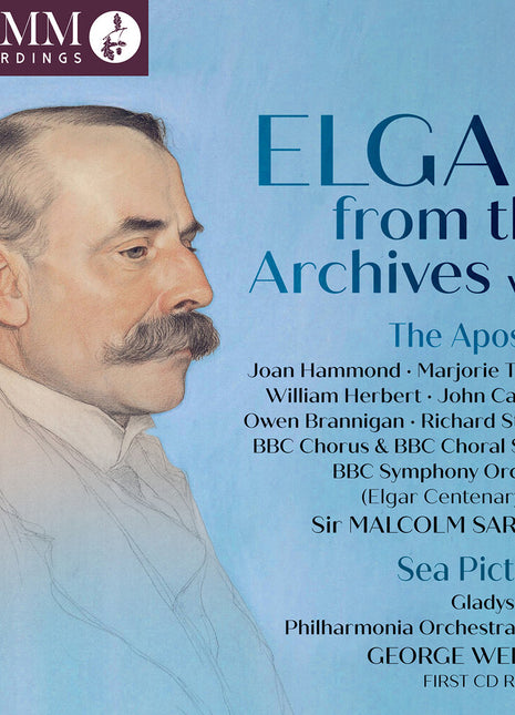 the album cover for BBC Symphony Orchestra - Elgar From The Archives Vol. 5