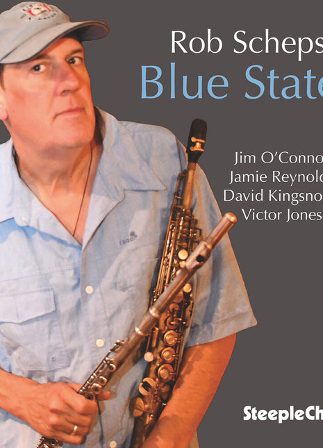 the album cover for Rob Scheps - Blue States