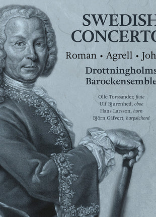 the album cover for Drottningholms Barockensemble - Swedish Concertos