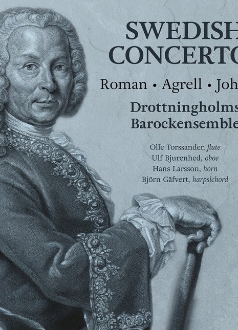 the album cover for Drottningholms Barockensemble - Swedish Concertos