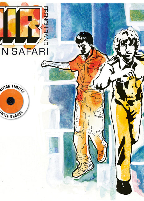 the album cover for AIR - Moon Safari [Colored Vinyl] (Org)