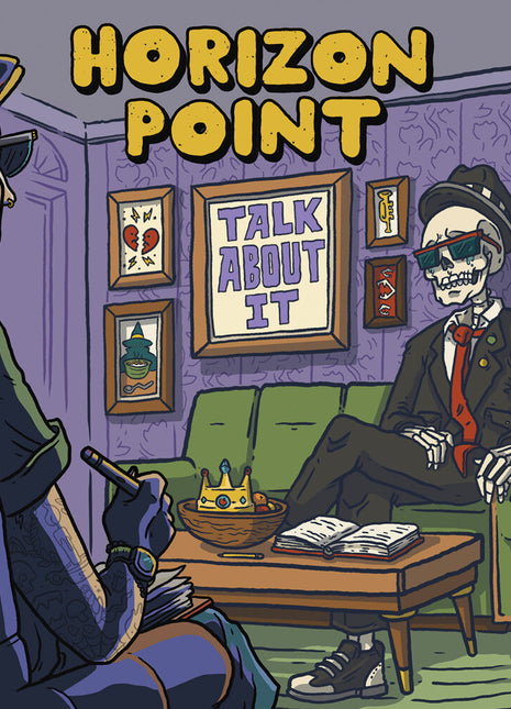 the album cover for Horizon Point - Talk About It