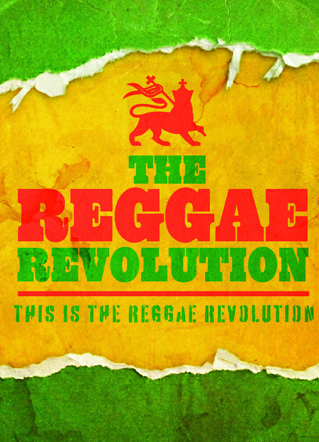 the album cover for Reggae Revolution - This is the Reggae Revolution