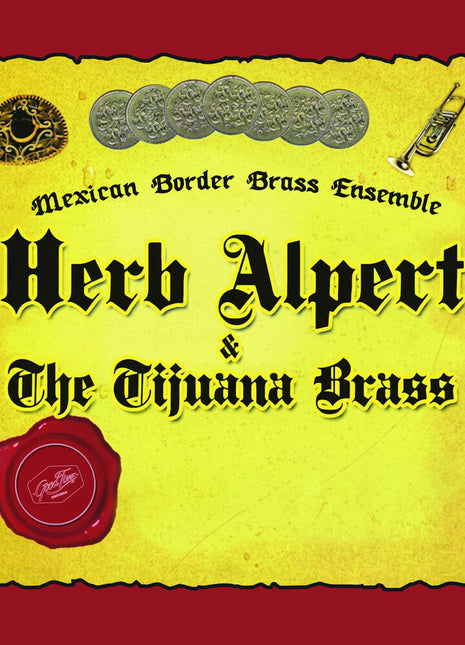the album cover for Mexican Border Brass Ensemble - Music of Herb Alpert & The Tijuana Brass