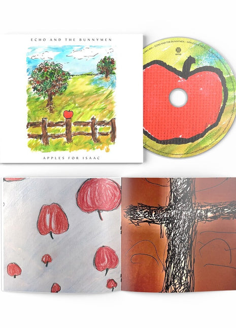 the album cover for Echo & The Bunnymen - Apples For Isaac