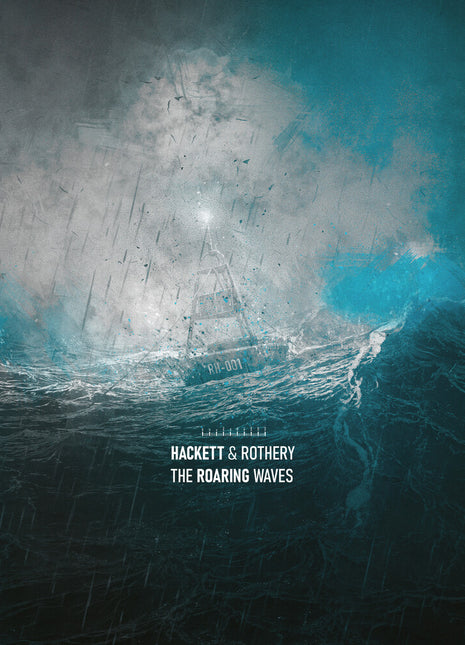the album cover for Steve Hackett & Steve Rothery - The Roaring Waves