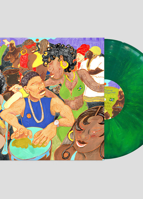 the album cover for Kokoroko - Tempos Dificeis Sempre Passam Ep [Indie Exclusive] [Colored Vinyl]