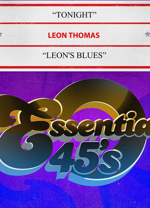 the album cover for Leon Thomas - Tonight / Leon's Blues (Mod)