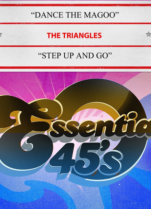 the album cover for Triangles - Dance The Magoo / Step Up And Go (Mod)