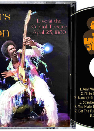 the album cover for Brothers Johnson - Live At The Capitol Theater - April 25 1980 [Limited Edition]