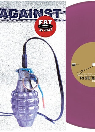 the album cover for Rise Against - Revolutions Per Minute [Purple]