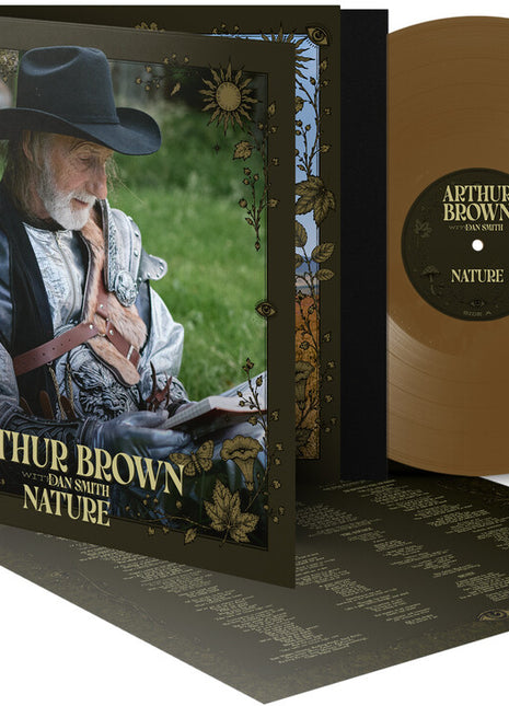 the album cover for Arthur Brown - Nature (Brwn) [Colored Vinyl] (Gate) [Limited Edition] (Ofgv)