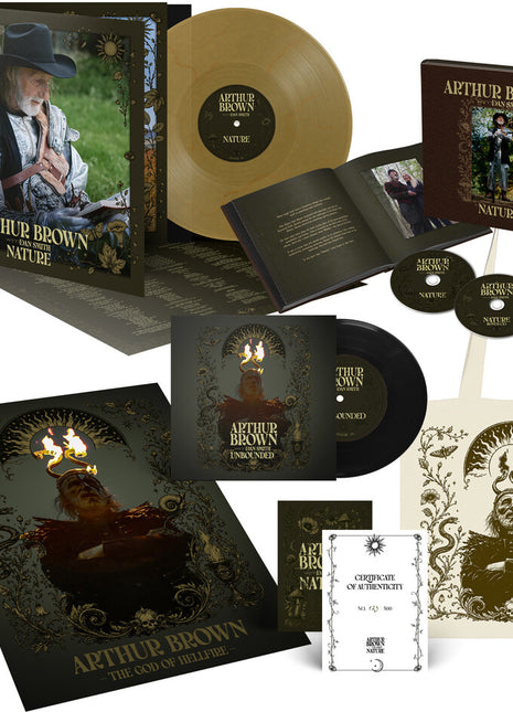 the album cover for Arthur Brown - Nature (Bonus Cd) [Colored Vinyl] (Gate) [Limited Edition] (Ofgv) (Wsv)