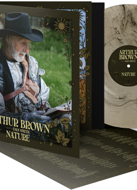 the album cover for Arthur Brown - Nature [Colored Vinyl] (Gate) [Limited Edition] (Ofgv)