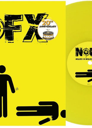 the album cover for NOFX - WOLVES IN WOLVES CLOTHING [Highlighter Yellow]