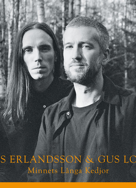 the album cover for Mats Erlandsson  / Loxbo,Gus - Minnets Langa Kedjor