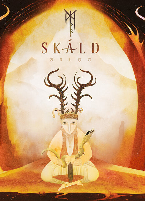 the album cover for SKÁLD - Orlog