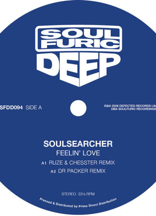 the album cover for Soulsearcher - Feelin' Love (2026 Remixes)