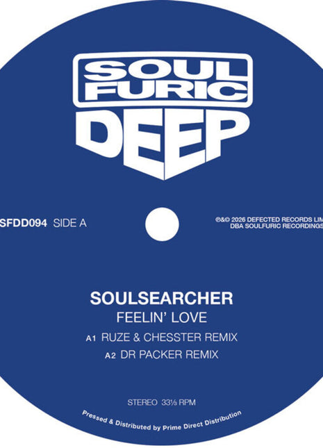 the album cover for Soulsearcher - Feelin' Love (2026 Remixes)