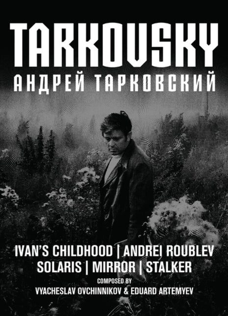the album cover for Vyacheslav Ovchinnikov  / Eduard Artemyev (Box) - Tarkovsky (Box)
