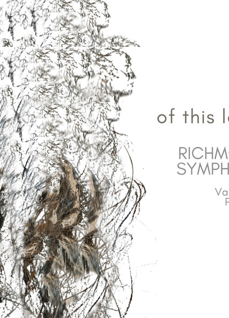 the album cover for Richmond Symphony - Of This Land