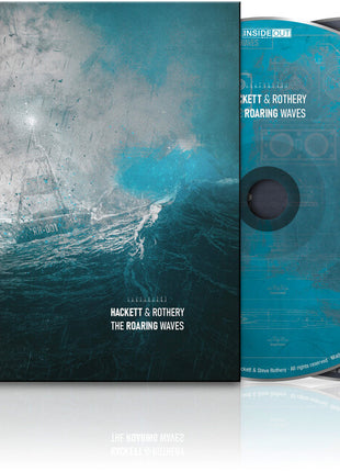 the album cover for Steve Hackett & Steve Rothery - The Roaring Waves