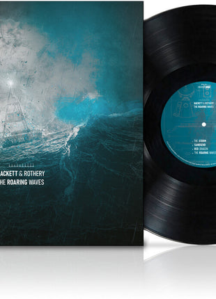 the album cover for Steve Hackett & Steve Rothery - The Roaring Waves [180g]