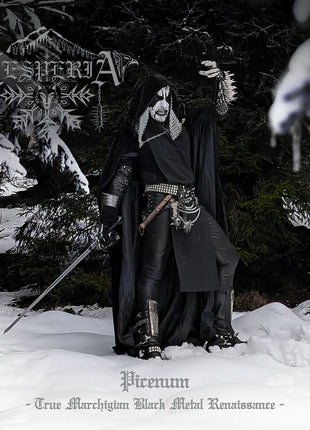 the album cover for Hesperia - Picenum (True Marchigian Black Metal Renaissance)
