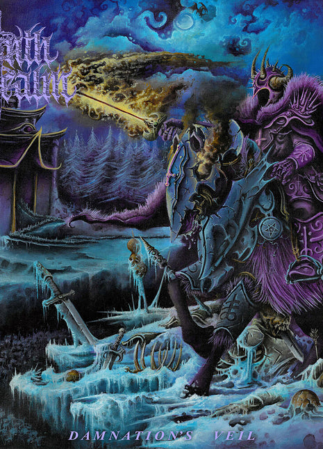 the album cover for Ninth Realm - Damnation's Veil