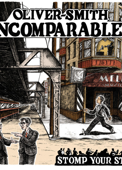 the album cover for Oliver-Smith Incomparables - Stomp Your Stuff