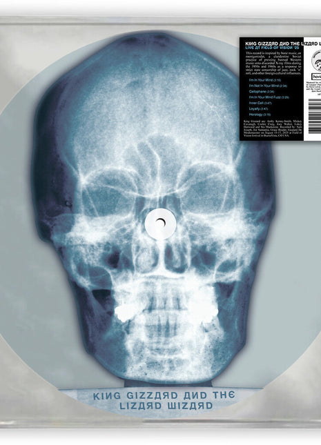 the album cover for King Gizzard & Lizard Wizard - Skull X-Ray - Deluxe Edition