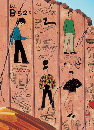 the album cover for B-52's - Ancient Culture: Mesopotamia Revisited (Wcds)
