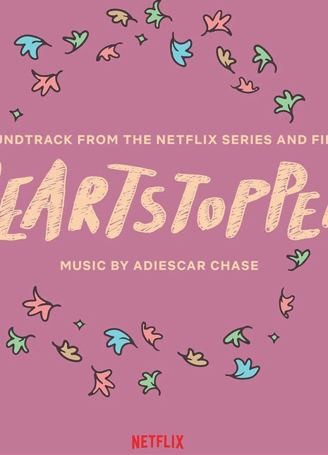 the album cover for Adiescar Chase  (Blue) (Colv) (Ltd) (Ogv) (Org) - Heartstopper - O.S.T. [Indie Exclusive] (Blue) [Colored Vinyl] [Limited Edition]