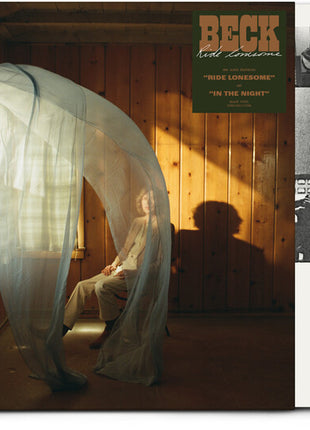 the album cover for Beck - Ride Lonesome