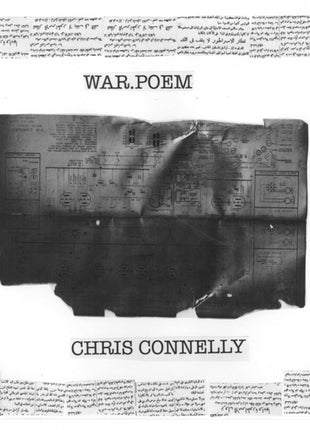 the album cover for Chris Connelly - War Poem