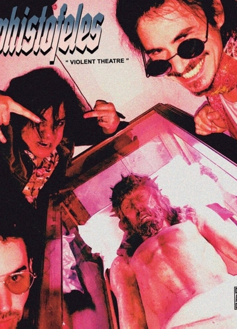 the album cover for Mephistofeles - Violent Theatre [Colored Vinyl] [Limited Edition] (Viol)